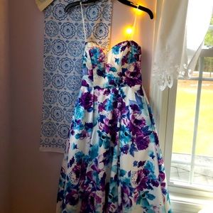 Floral Prom Dress